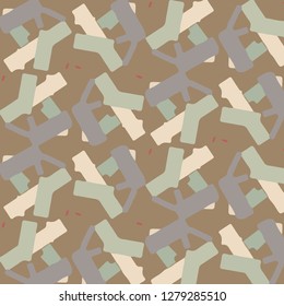 Abstract vector background. Colorful halftone illustration pattern