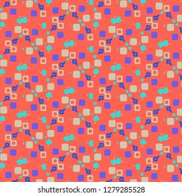 Abstract vector background. Colorful halftone illustration pattern