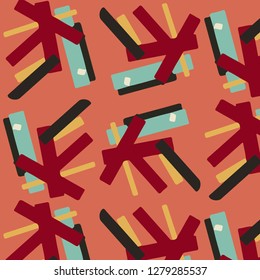 Abstract vector background. Colorful halftone illustration pattern