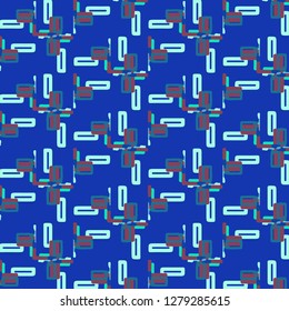 Abstract vector background. Colorful halftone illustration pattern