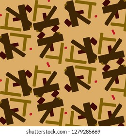 Abstract vector background. Colorful halftone illustration pattern