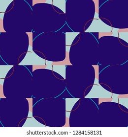 Abstract vector background. Colorful halftone illustration pattern