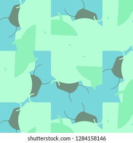 Abstract vector background. Colorful halftone illustration pattern