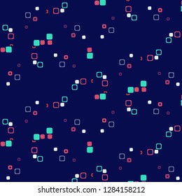 Abstract vector background. Colorful halftone illustration pattern