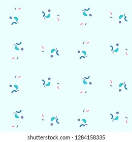 Abstract vector background. Colorful halftone illustration pattern