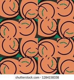 Abstract vector background. Colorful halftone illustration pattern
