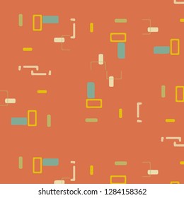 Abstract vector background. Colorful halftone illustration pattern
