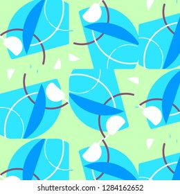 Abstract vector background. Colorful halftone illustration pattern