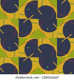 Abstract vector background. Colorful halftone illustration pattern