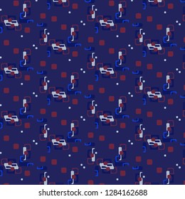 Abstract vector background. Colorful halftone illustration pattern