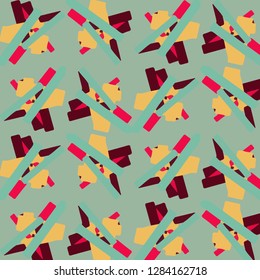 Abstract vector background. Colorful halftone illustration pattern