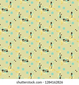 Abstract vector background. Colorful halftone illustration pattern