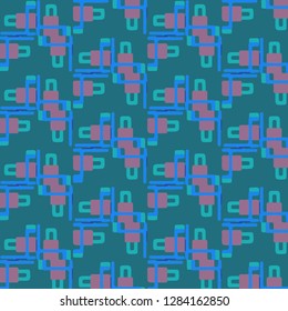 Abstract vector background. Colorful halftone illustration pattern