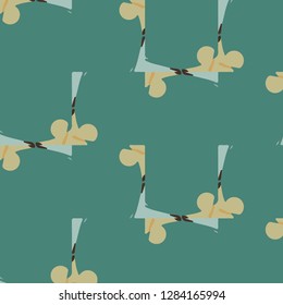 Abstract vector background. Colorful halftone illustration pattern