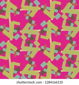 Abstract vector background. Colorful halftone illustration pattern