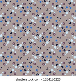 Abstract vector background. Colorful halftone illustration pattern