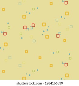 Abstract vector background. Colorful halftone illustration pattern