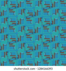 Abstract vector background. Colorful halftone illustration pattern