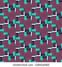 Abstract vector background. Colorful halftone illustration pattern