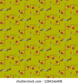 Abstract vector background. Colorful halftone illustration pattern