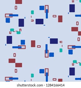 Abstract vector background. Colorful halftone illustration pattern