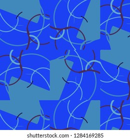 Abstract vector background. Colorful halftone illustration pattern