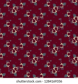 Abstract vector background. Colorful halftone illustration pattern