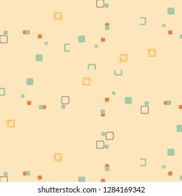 Abstract vector background. Colorful halftone illustration pattern
