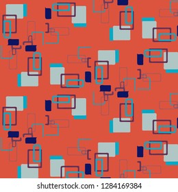 Abstract vector background. Colorful halftone illustration pattern