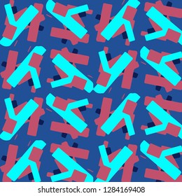 Abstract vector background. Colorful halftone illustration pattern