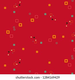 Abstract vector background. Colorful halftone illustration pattern