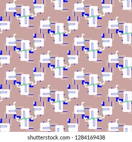 Abstract vector background. Colorful halftone illustration pattern
