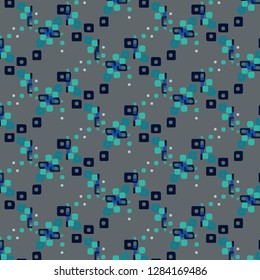 Abstract vector background. Colorful halftone illustration pattern