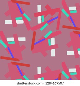 Abstract vector background. Colorful halftone illustration pattern