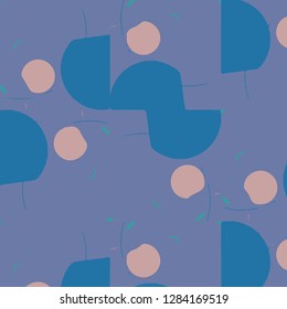 Abstract vector background. Colorful halftone illustration pattern