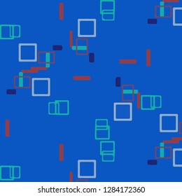 Abstract vector background. Colorful halftone illustration pattern