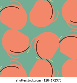 Abstract vector background. Colorful halftone illustration pattern