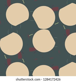 Abstract vector background. Colorful halftone illustration pattern