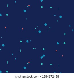 Abstract vector background. Colorful halftone illustration pattern