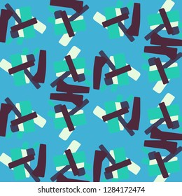 Abstract vector background. Colorful halftone illustration pattern