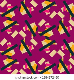 Abstract vector background. Colorful halftone illustration pattern