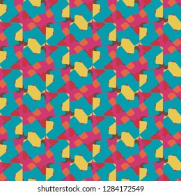 Abstract vector background. Colorful halftone illustration pattern