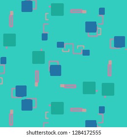 Abstract vector background. Colorful halftone illustration pattern