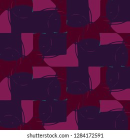 Abstract vector background. Colorful halftone illustration pattern