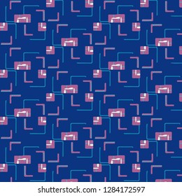 Abstract vector background. Colorful halftone illustration pattern