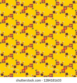 Abstract vector background. Colorful halftone illustration pattern