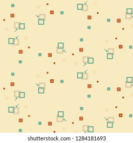 Abstract vector background. Colorful halftone illustration pattern