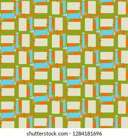 Abstract vector background. Colorful halftone illustration pattern