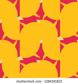 Abstract vector background. Colorful halftone illustration pattern