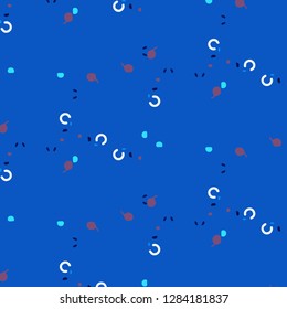 Abstract vector background. Colorful halftone illustration pattern